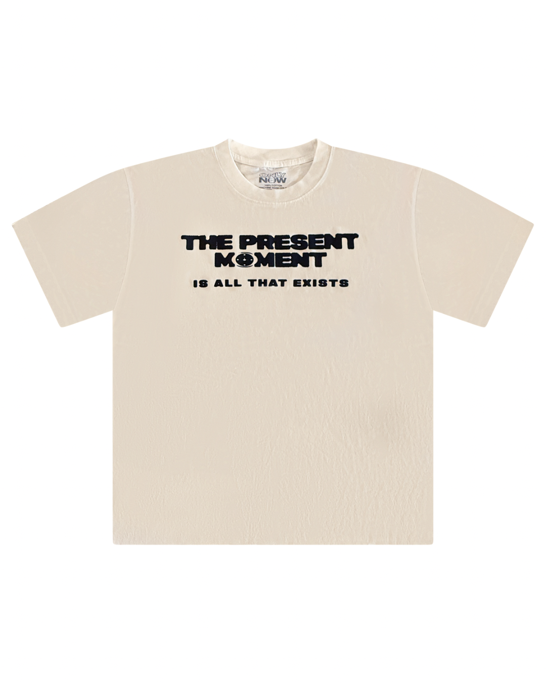 “The Present Moment Is All That Exists” Cropped Tee