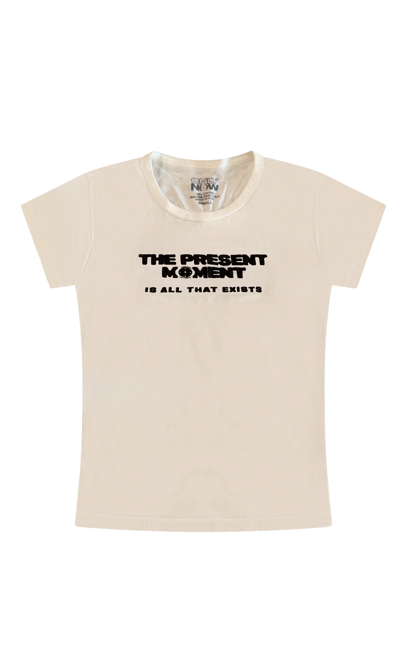 “The Present Moment is All That Exists” Baby Tee