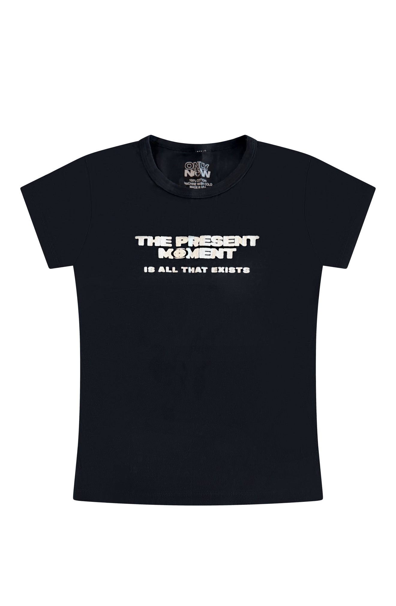 “The Present Moment is All That Exists” Baby Tee