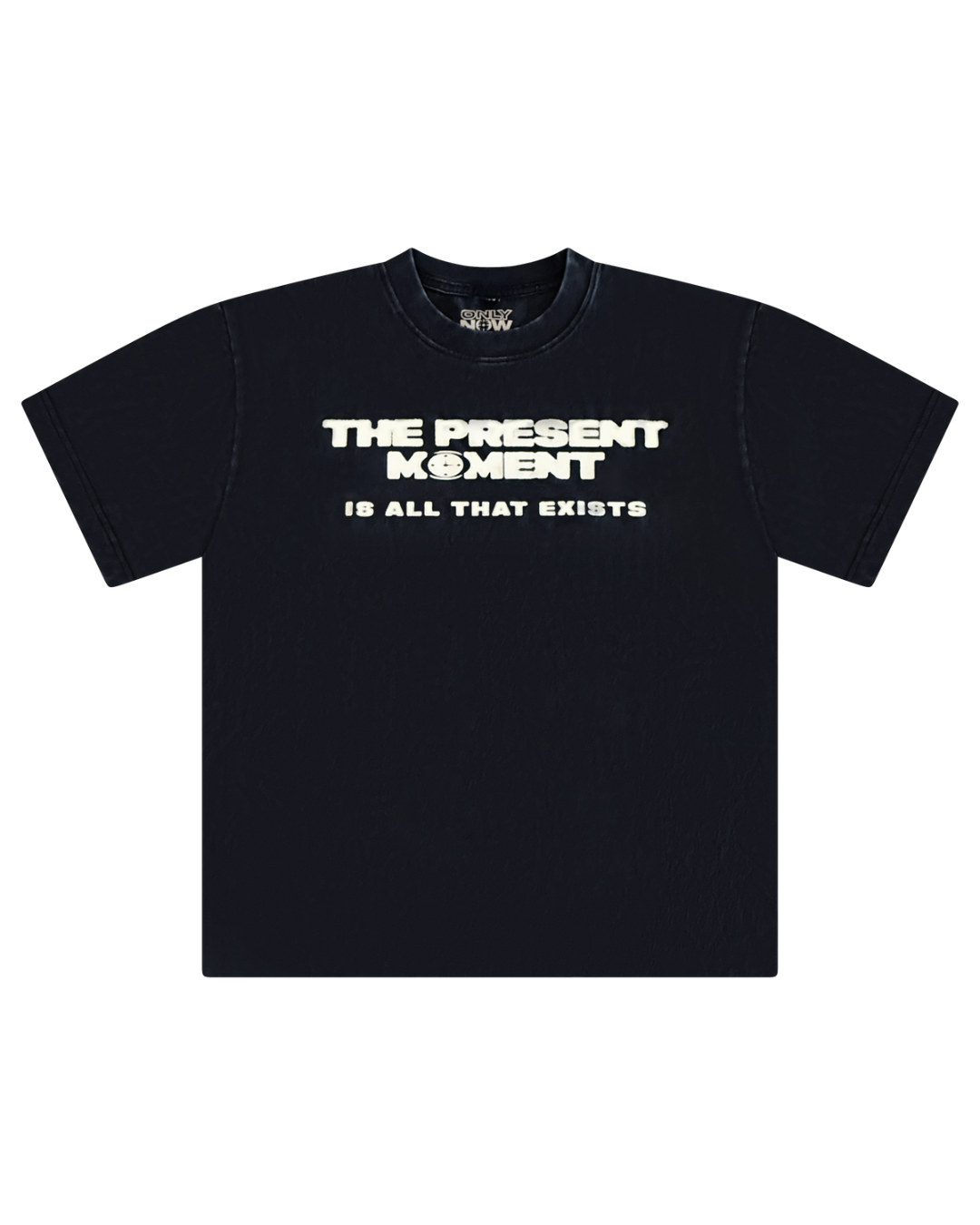 “The Present Moment Is All That Exists” Cropped Tee